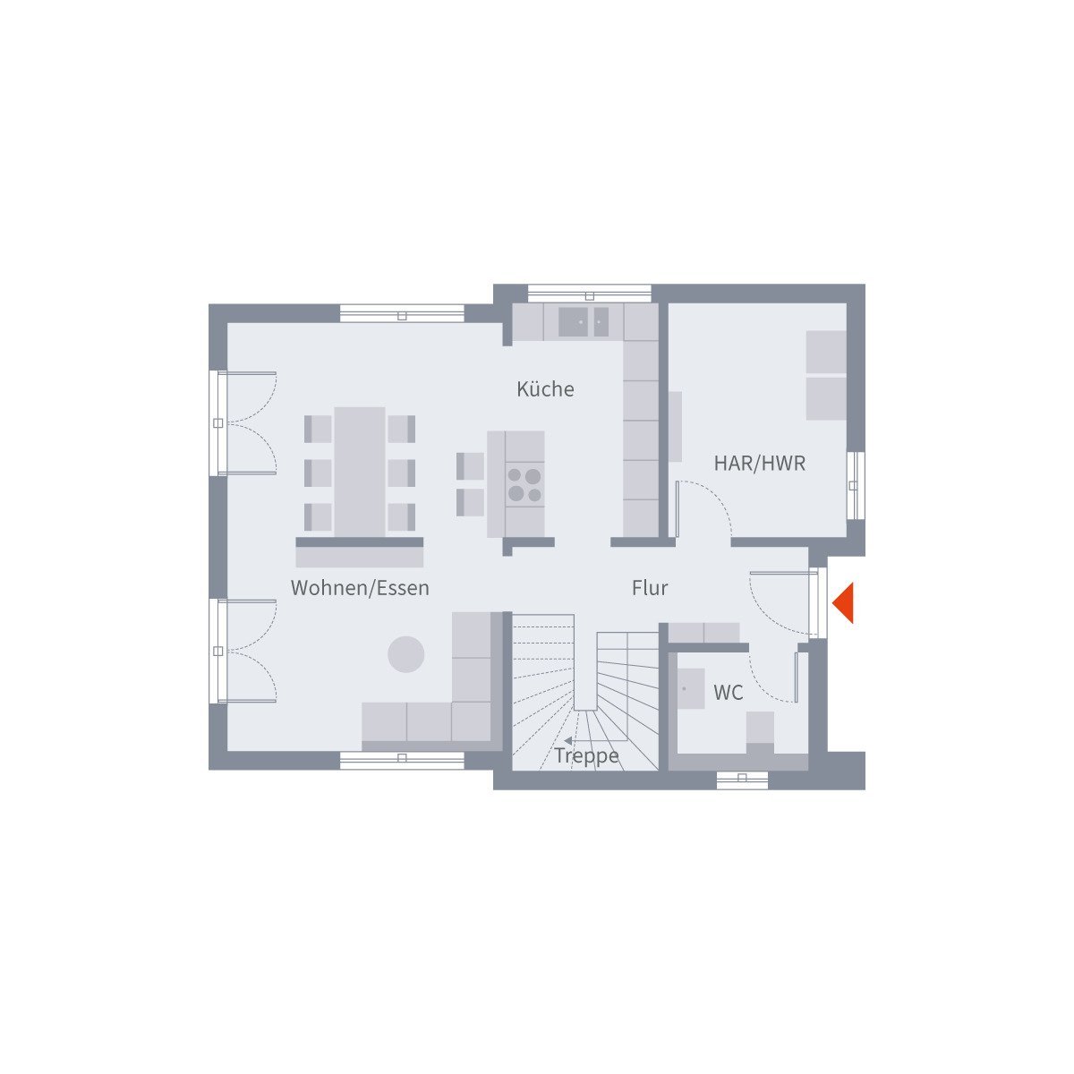 Einziehen statt ausbauen