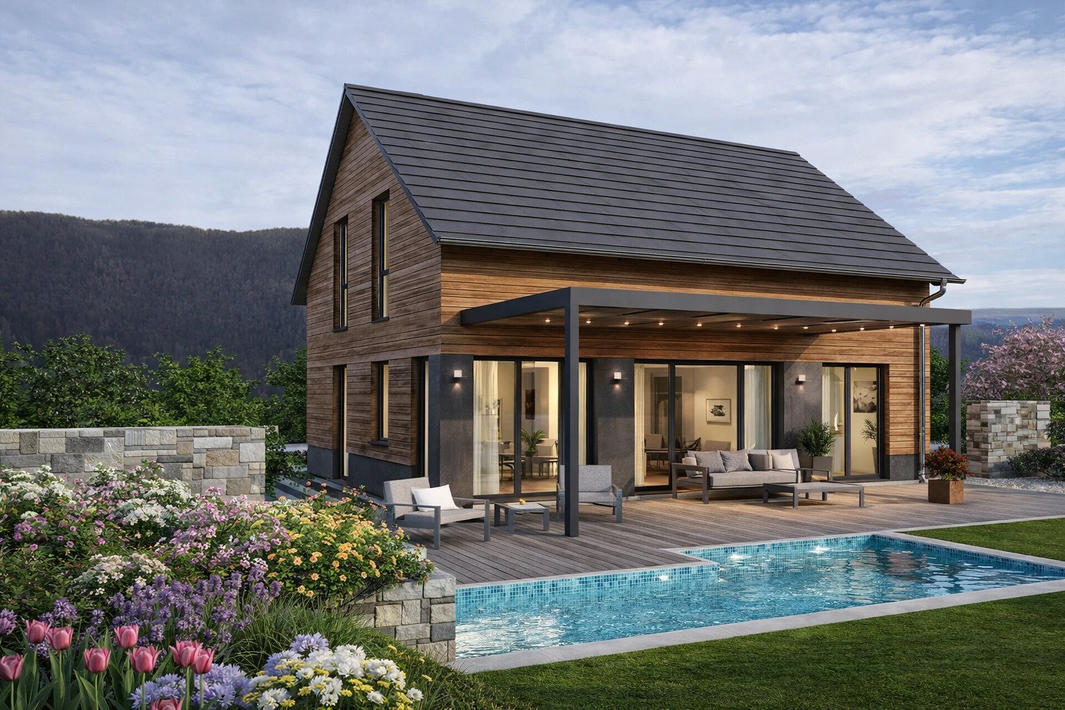 EIN HAUS, DAS MIT GROSSEM PLATZANGEBOT ÜBERZEUGT