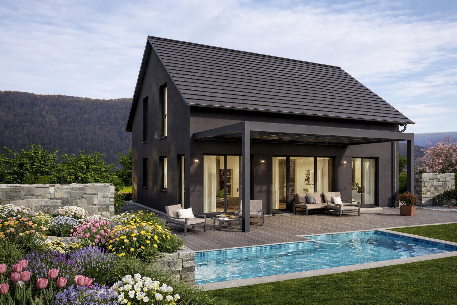 EIN HAUS, DAS MIT GROSSEM PLATZANGEBOT ÜBERZEUGT