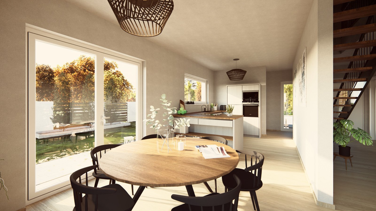 EINFAMILIENHAUS MIT OFFENER ARCHITEKTUR