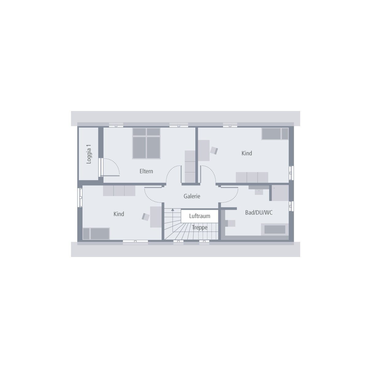 Eingang führt in die Diele und öffnet den Wohnbereich zu Küche und Essen
