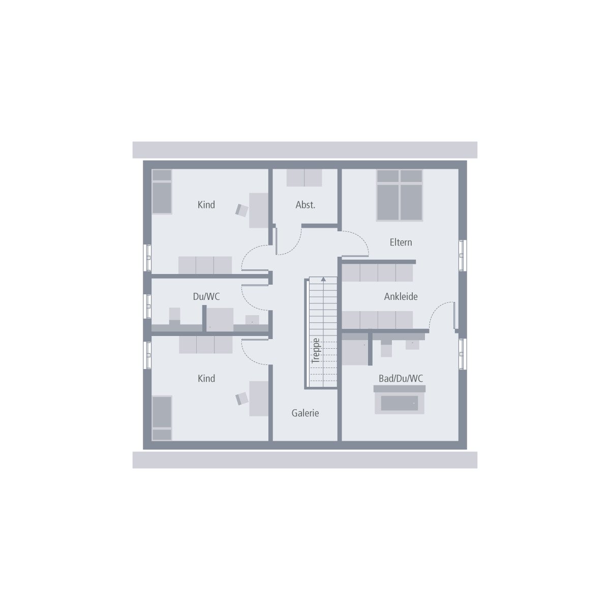 Hier beginnt Ihr neues Kapitel: stilvolles Wohnen mit durchdachtem Grundriss. Haus und Grundstück schon für Sie berechnet!