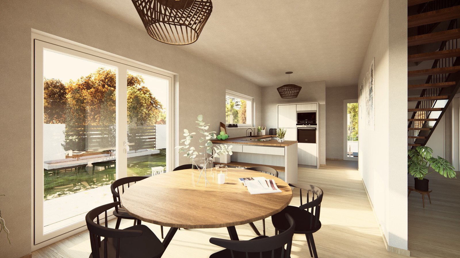 Der ideale Ort für Ihren Neustart: familienfreundlicher Grundriss und zeitgemäße Architektur. Haus + Grundstück schon komplett berechnet.