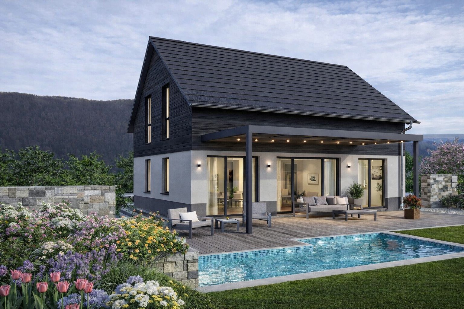 EIN HAUS, DAS MIT GROSSEM PLATZANGEBOT ÜBERZEUGT