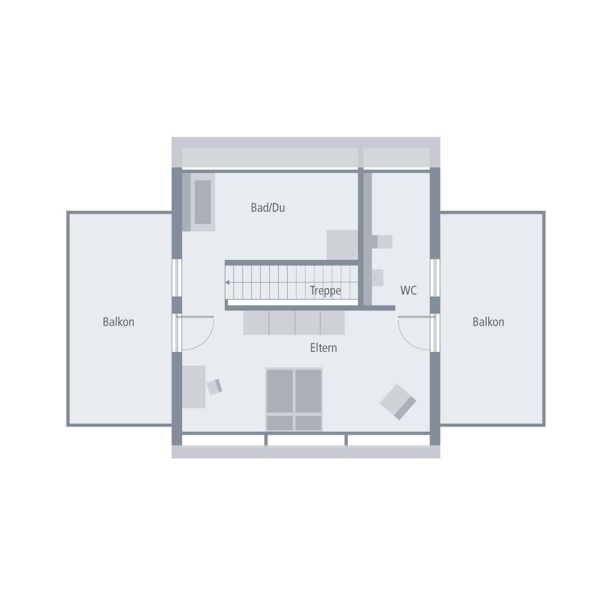 Ihr Logenplatz im Grünen – Balkon mit Weitblick- OKAL !!
