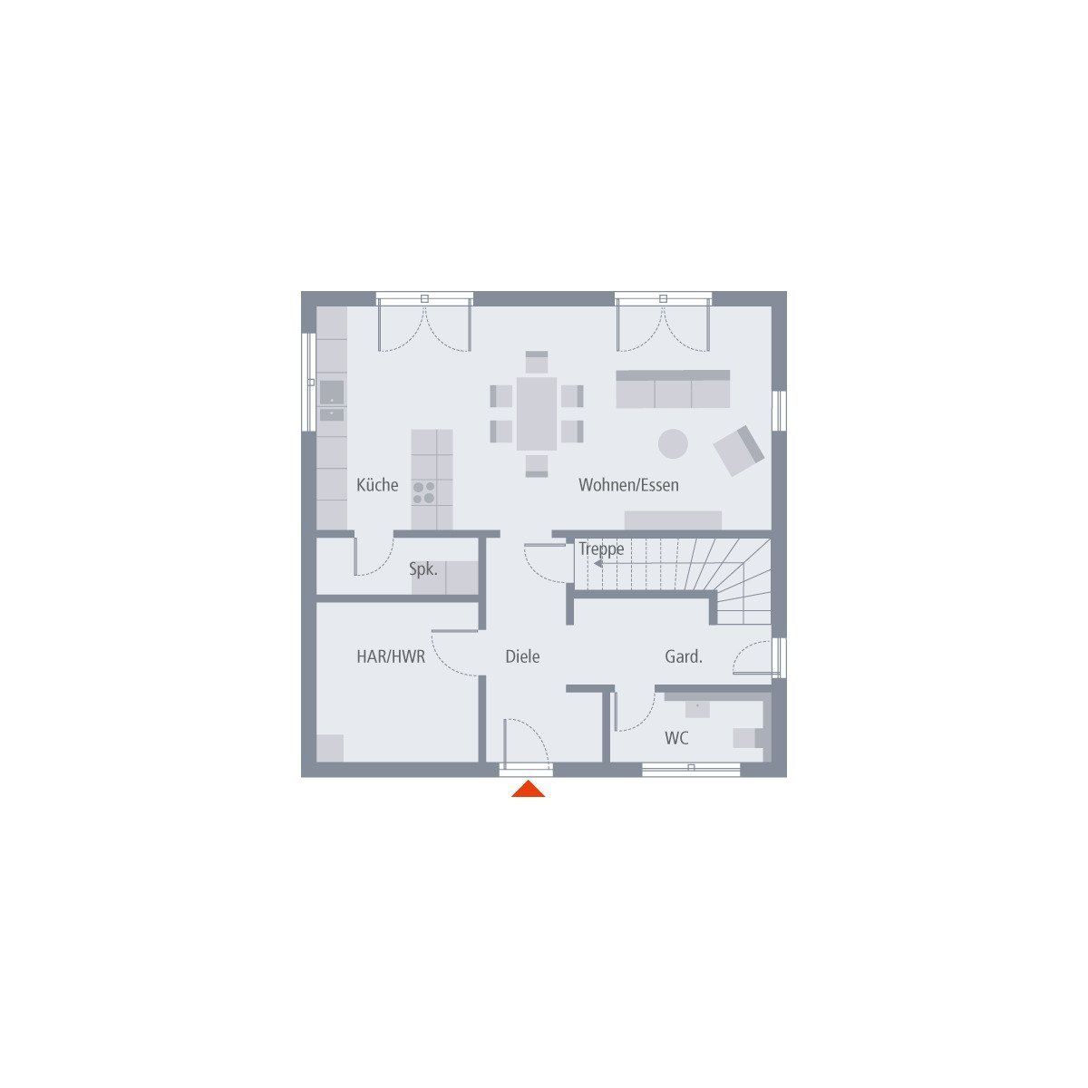 145 m² klar organisiert auf zwei Ebenen – wenn sich der Alltag einfach ordnen soll