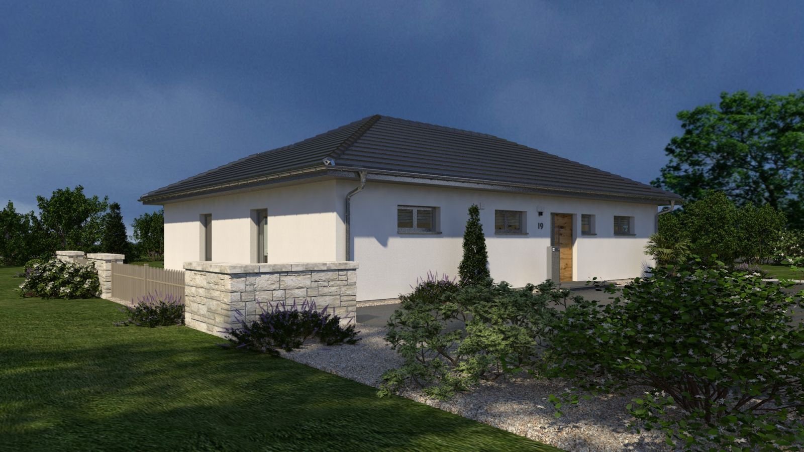 Tür auf, raus – und man versteht sofort, wie innen und außen zusammenlaufen