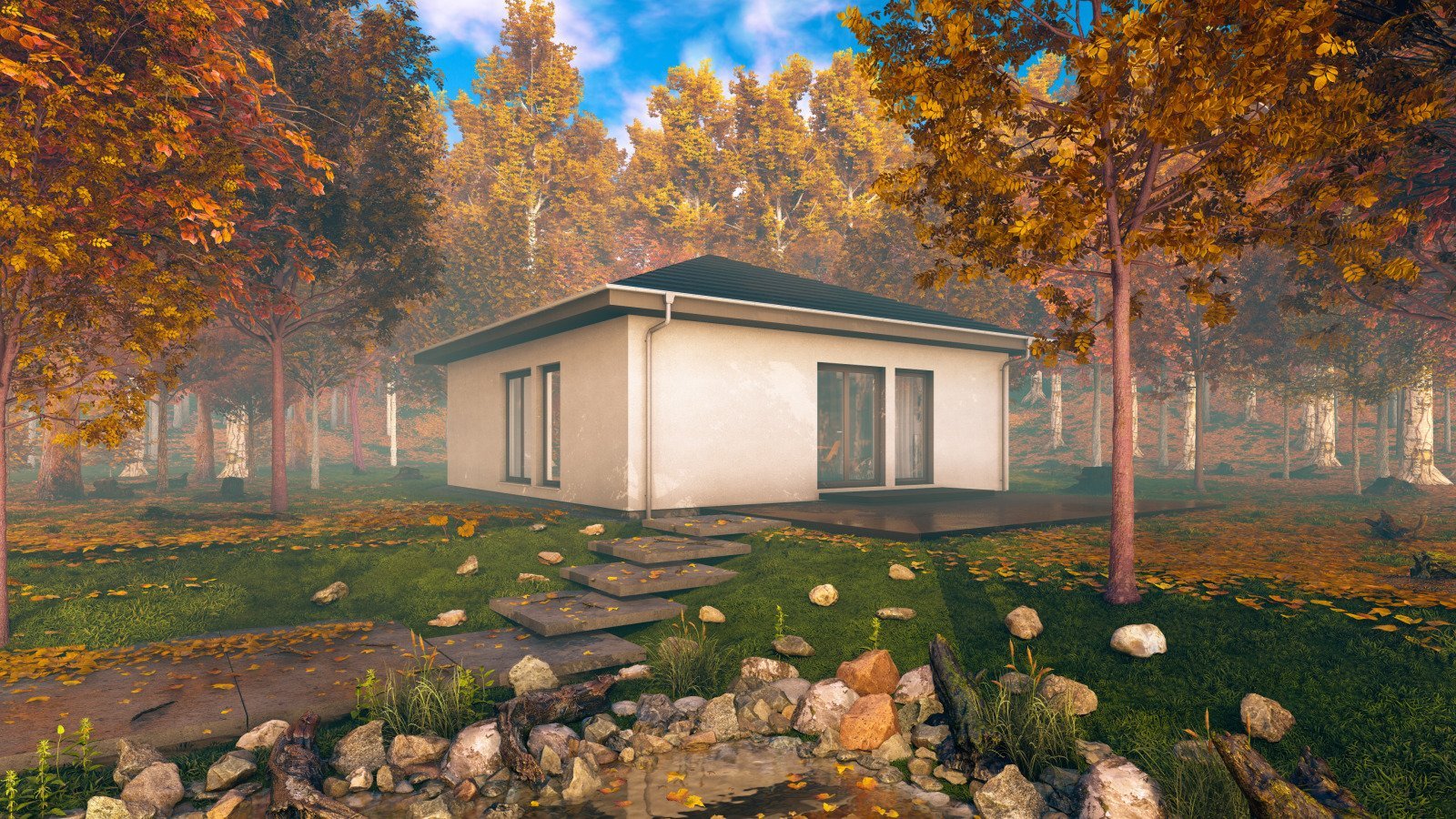 KOMPAKT. MODERN. INDIVIDUELL - DRE BUNGALOW FÜR SINGLES UND PAARE