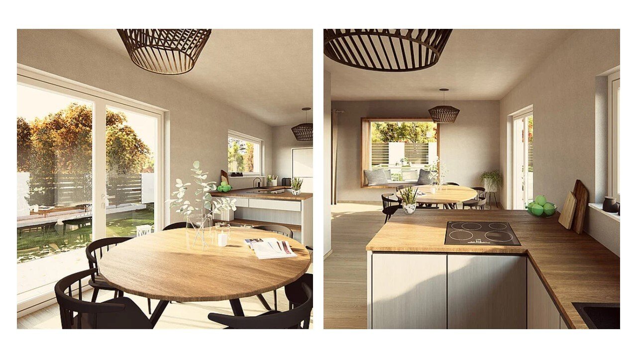 SICHERES, FREIES FAMILIENLEBEN UND KLARES DESIGN HAUS VON OKAL