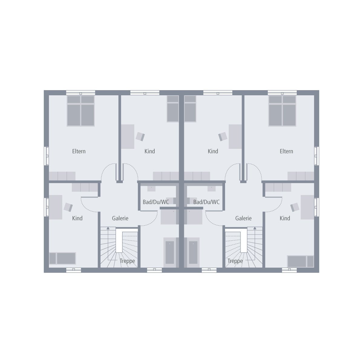 Mit Grundstück - Design trifft Qualität - Ihr Zweifamilienhaus