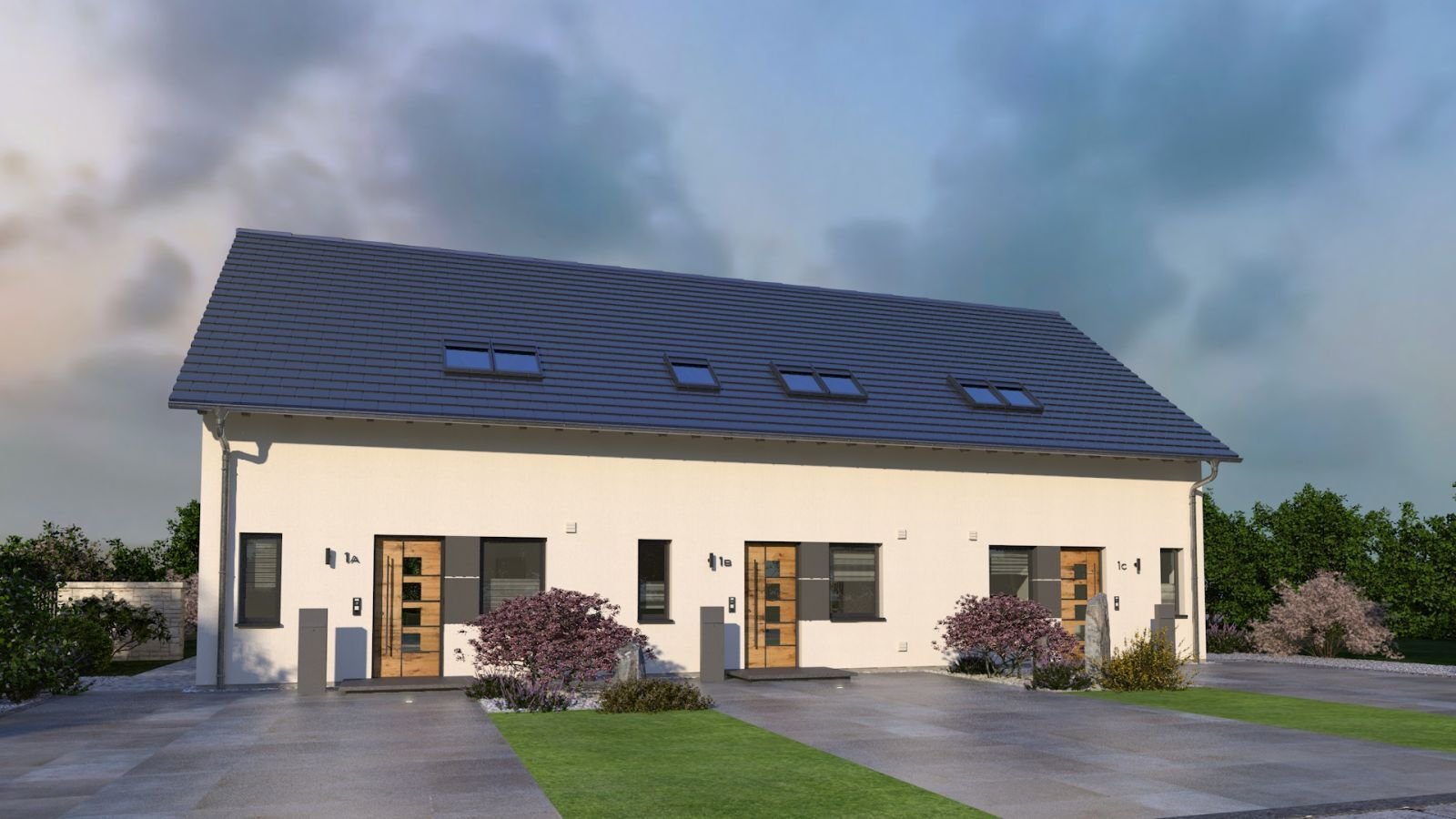 MODERNE ARCHITEKTUR MIT DEM PLUS AN WOHNKOMFORT