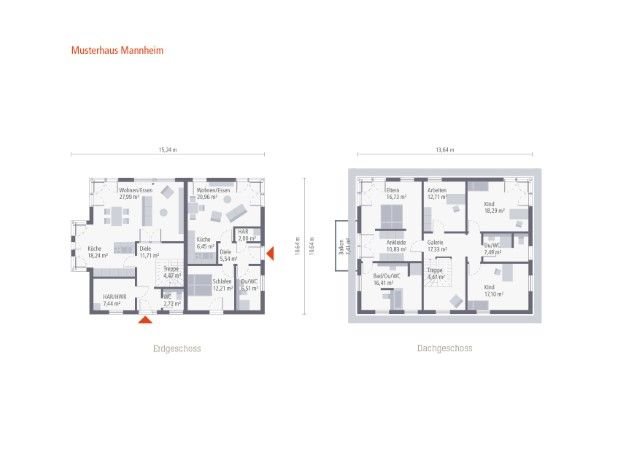 Haus mit 2 Wohnungen für 2 Familien zu einen Preis ! Inklusive Grundstück berechnet !
