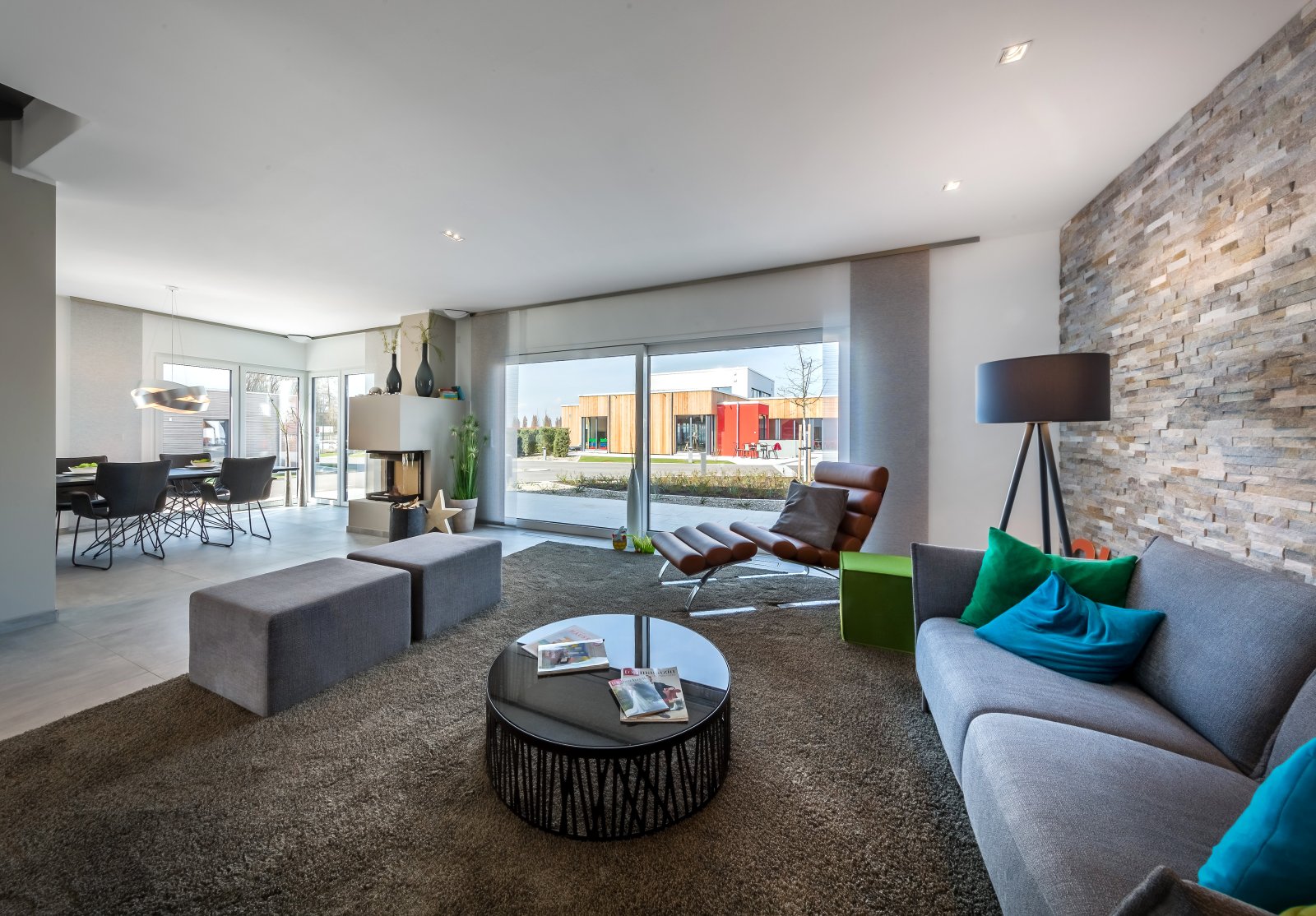Leben, wo Ruhe und Familie zuhause sind