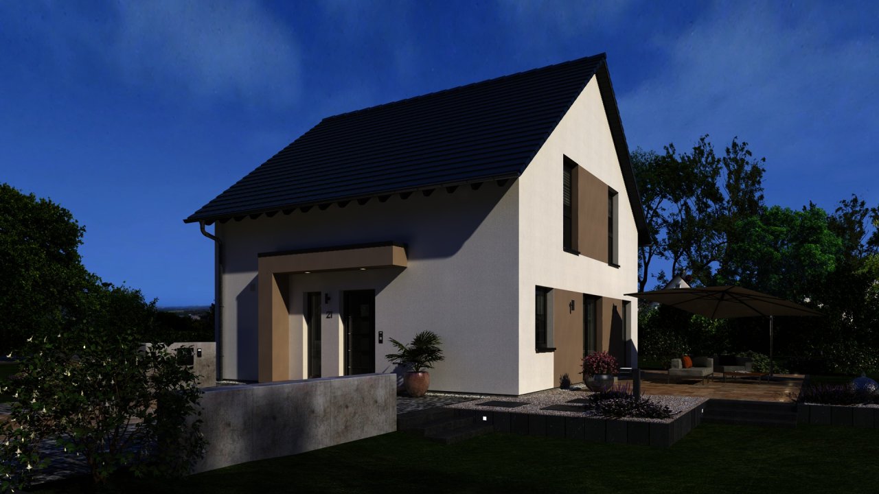 Ein wunderschönen Haus zum verlieben und zum wohnen ! Mit Grundstück berechnet !