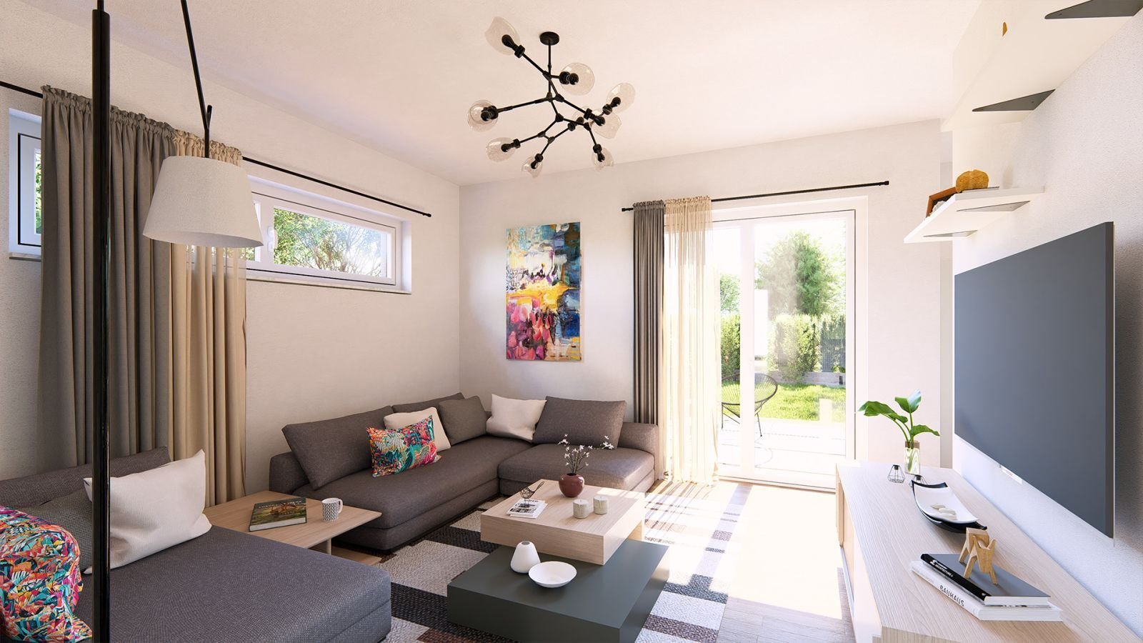 Design Pur - Wohn- Essbereich- Küche offen - 152 m² - Homeoffice ready - Große Kinderzimmer