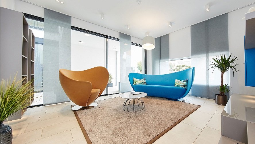 Besondere Architektur - Rückzugsort dank hinterem Grundstück und privatem Atrium
