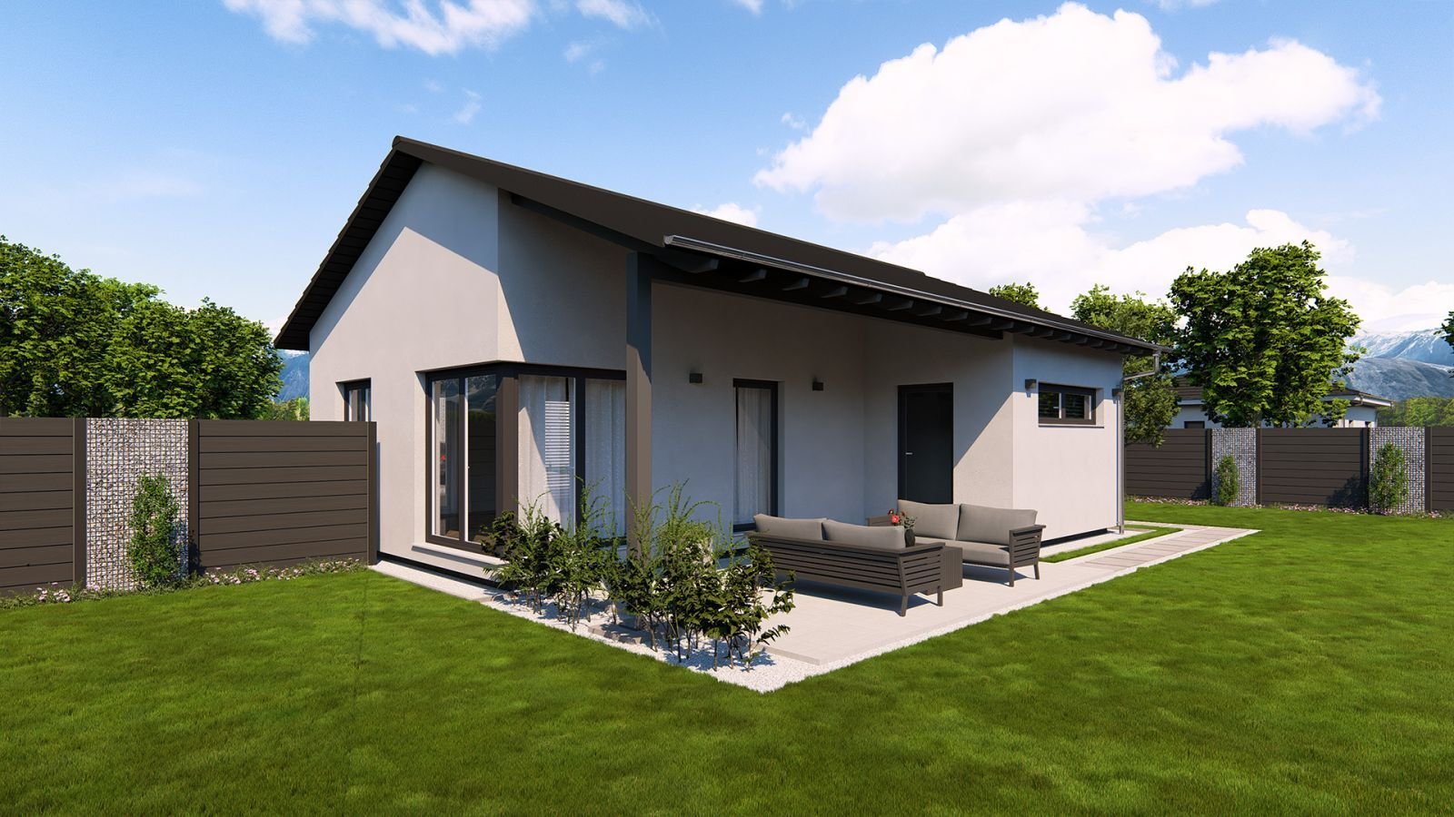 WOHNKOMFORT NEU DEFINIERT – MODERNER BUNGALOW ZUM WOHLFÜHLEN