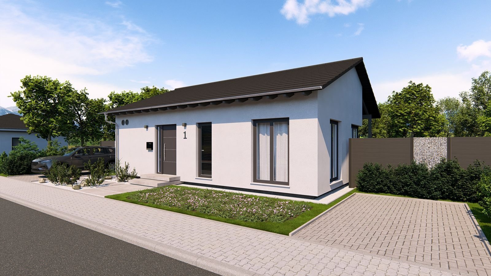 WOHNKOMFORT NEU DEFINIERT – MODERNER BUNGALOW ZUM WOHLFÜHLEN
