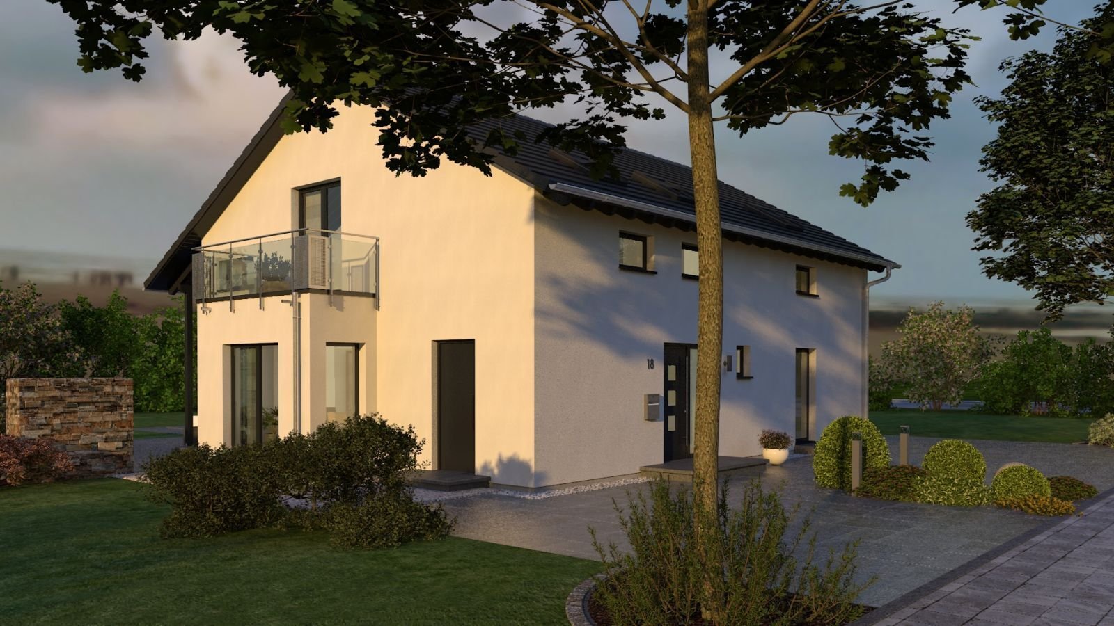 MODERNES WOHNEN MIT EINLIEGERWOHNUNG UNWEIT DER SCHLADITZER BUCHT