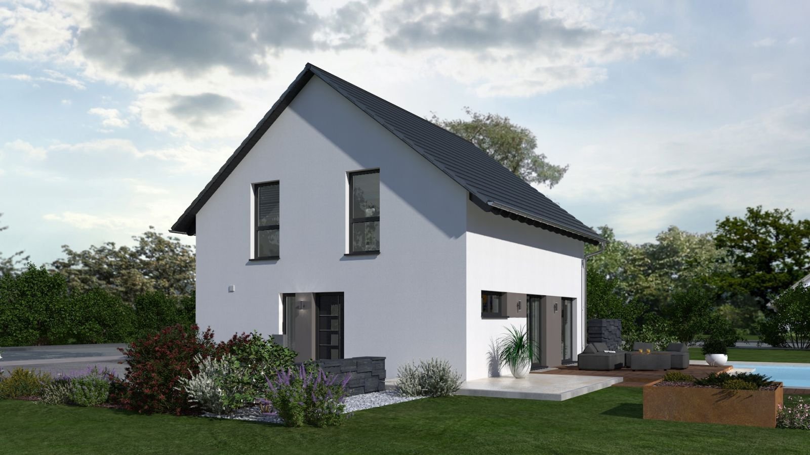EXKLUSIVES GRUNDSTÜCK: EINFAMILIENHAUS MIT OFFENER ARCHITEKTUR