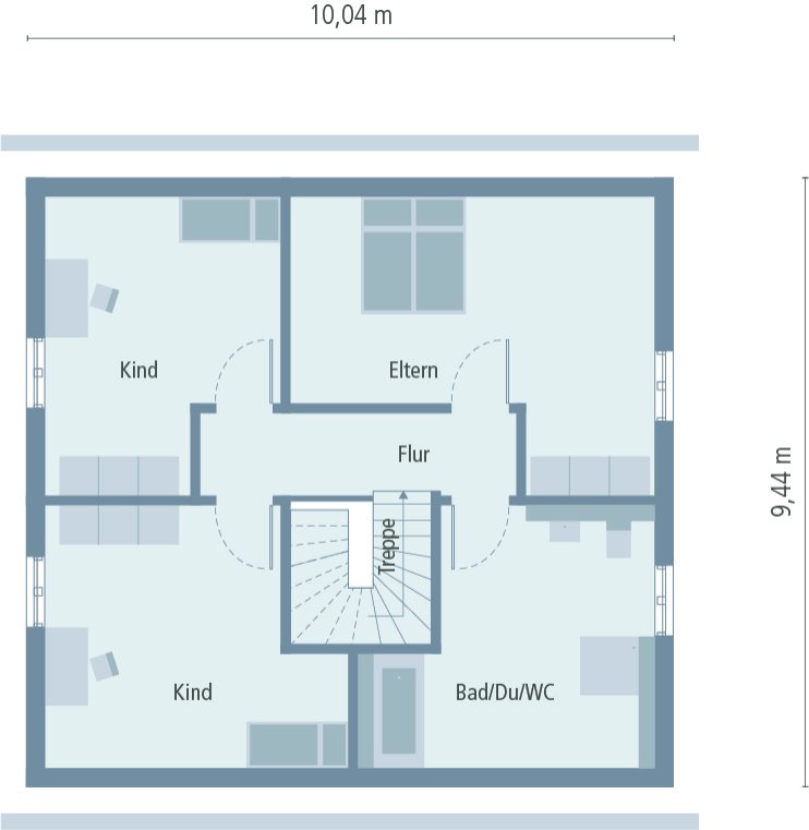 Das Haus zum sparen und mit Wohlfühleffekt ! Grundstück im Preis mit berechnet !