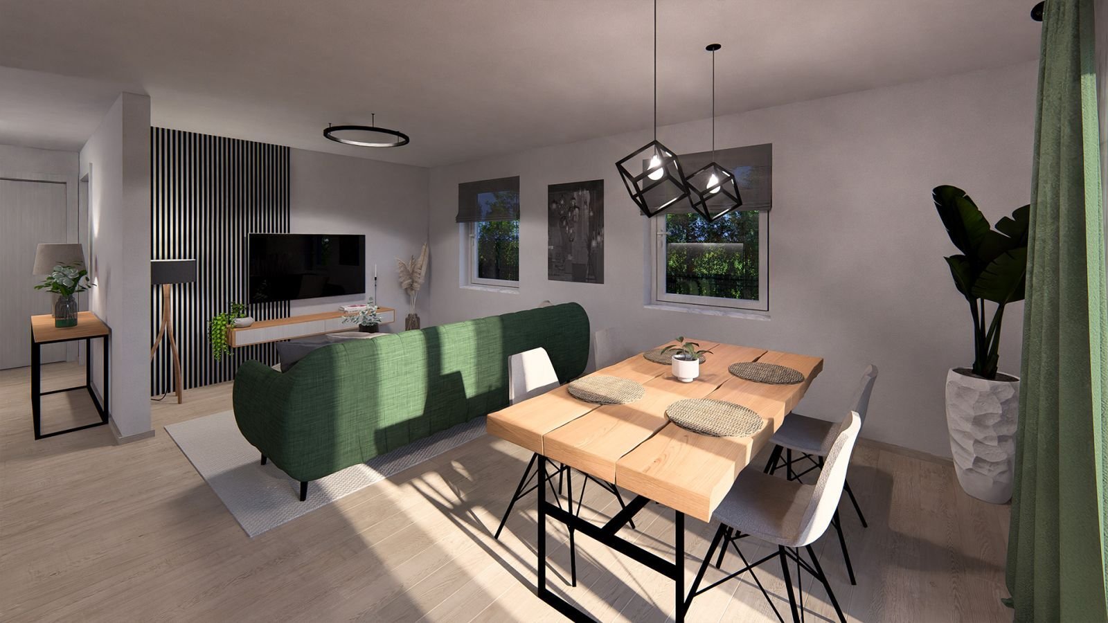 Haus mit 4 Wohnungen ! Im Schnitt nur 186.000,-€ je Wohnung mit Grundstücksanteil ! 