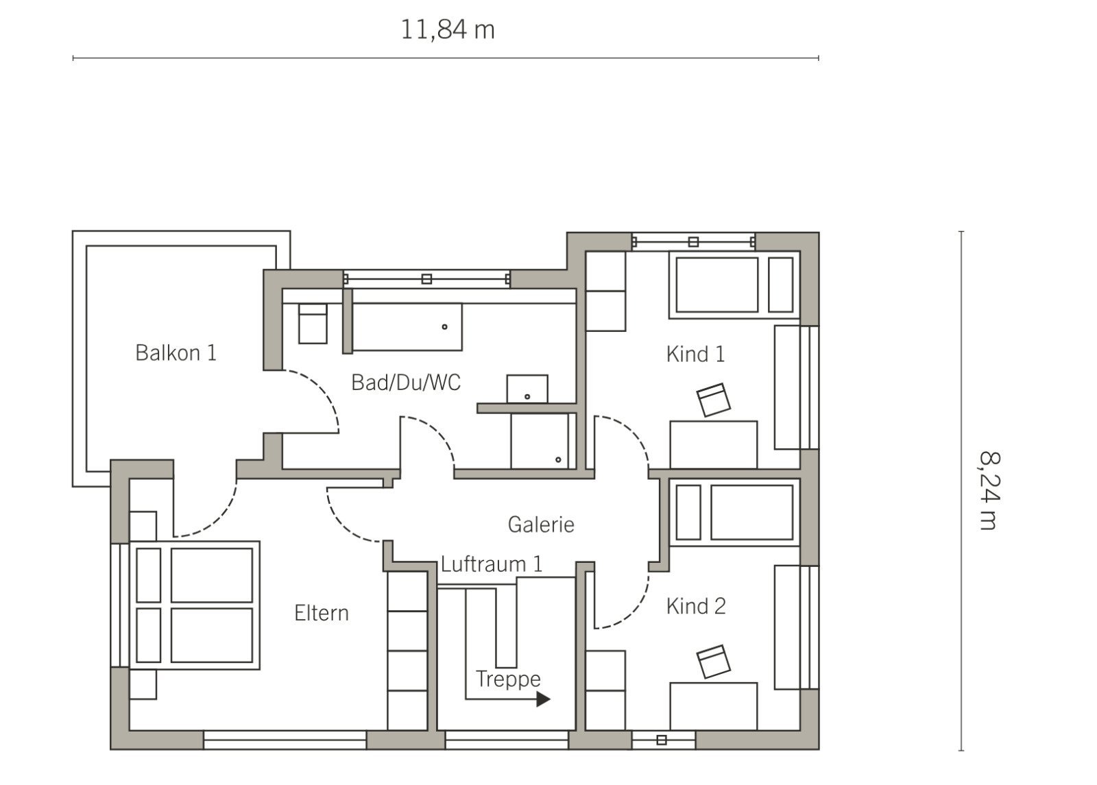 EIN­FA­MI­LI­EN­HAUS MIT BESONDERER ARCHITEKTUR