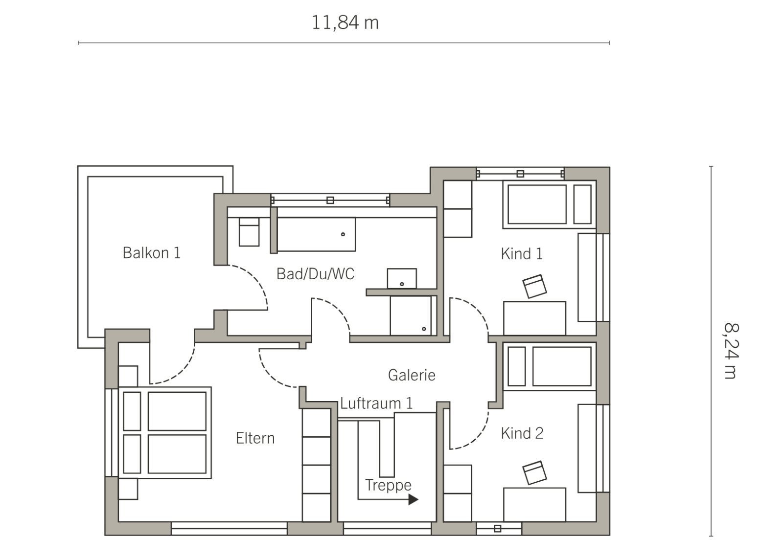 EIN­FA­MI­LI­EN­HAUS MIT BESONDERER ARCHITEKTUR
