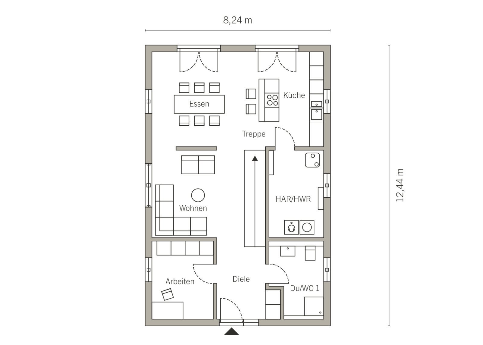 EIN HAUS, IN DEM MODERNE AUF KLASSIK TRIFFT