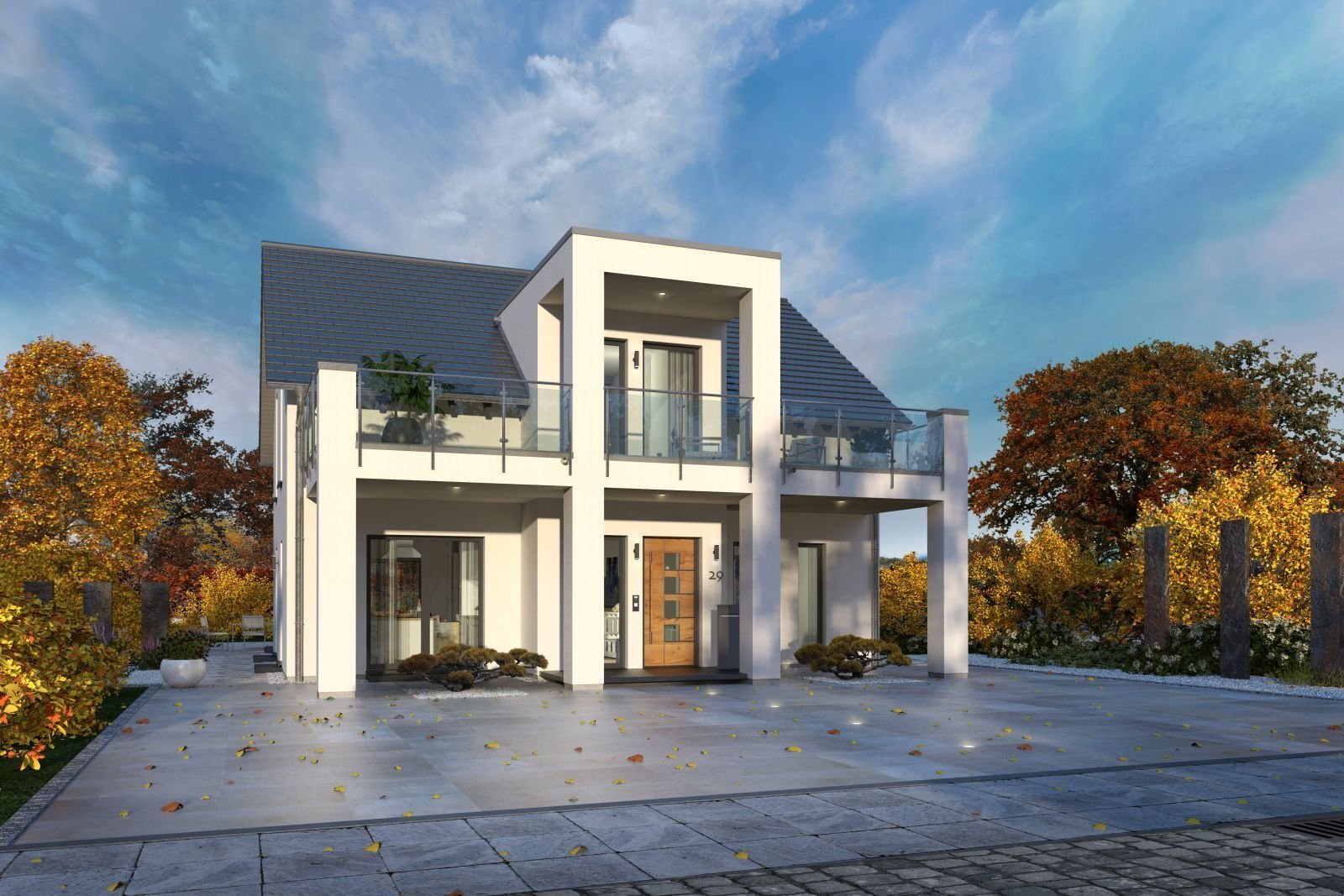 EINFAMILIENHAUS IM HAMPTON-STIL