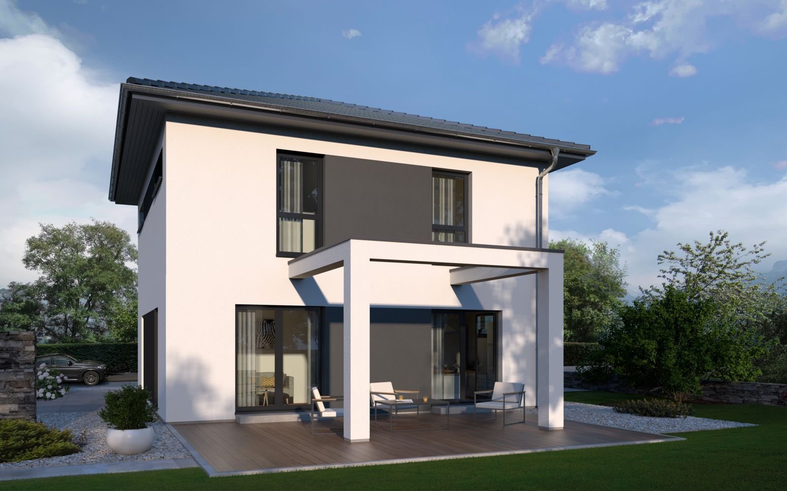 Mit Grundstück - Wo Design auf Lebensqualität trifft