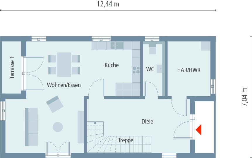 Ihr zukünftiges Haus mit Grundstück für ein entspanntes Leben !