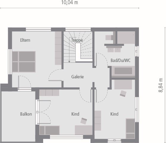 Ihr Bauhaus gepaart mit exklusiven Design und Gemütlichkeit ! Preis mit einen Grundstück berechnet !