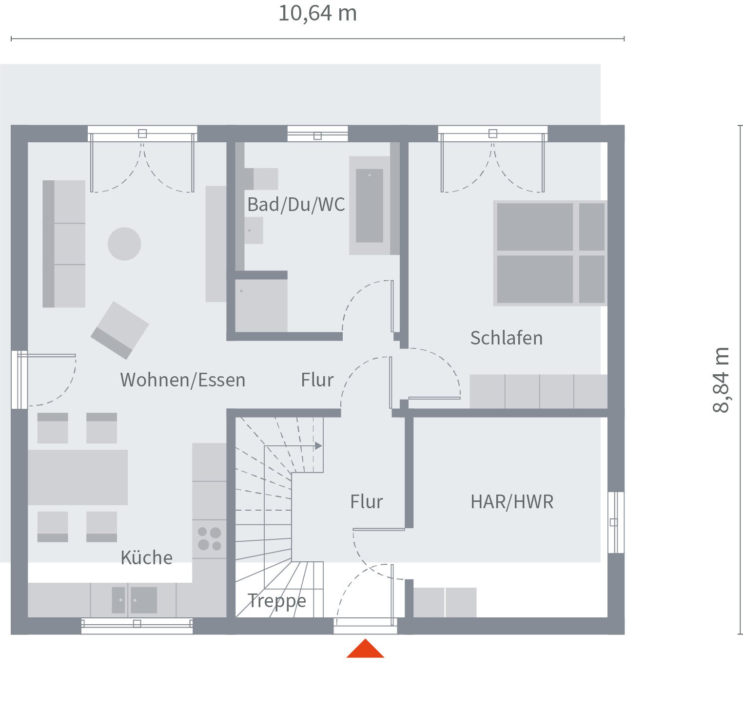 2-Familienhaus = Nur 388.600,-€ je Familie/Wohnung/Grundstücksanteil !