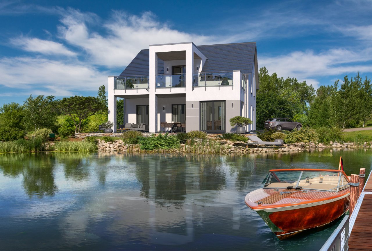 Haus in einer umwerfender Optik und mit viel Platz ! Preis mit großen Grundstück berechnet !