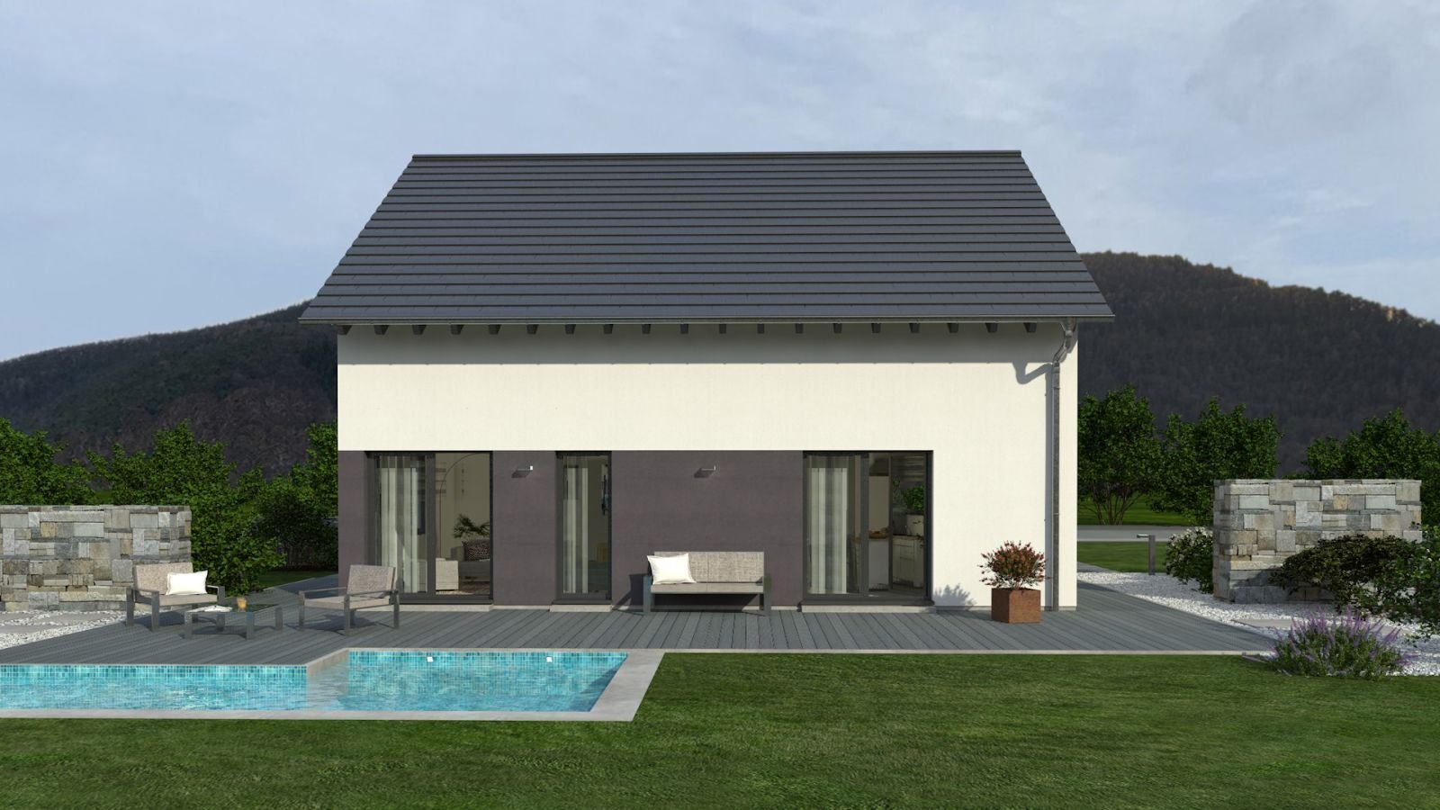 Dieses tolle Haus ist für ihre Ewigkeit geschaffen ! Inklusive Grundstück berechnet !