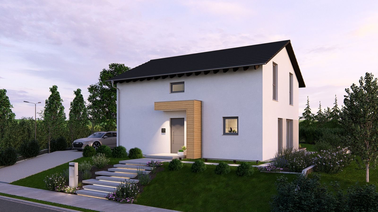 EIN SICHERES FAMILIENHAUS MIT KLAREN LINIEN & DESIGN VON OKAL