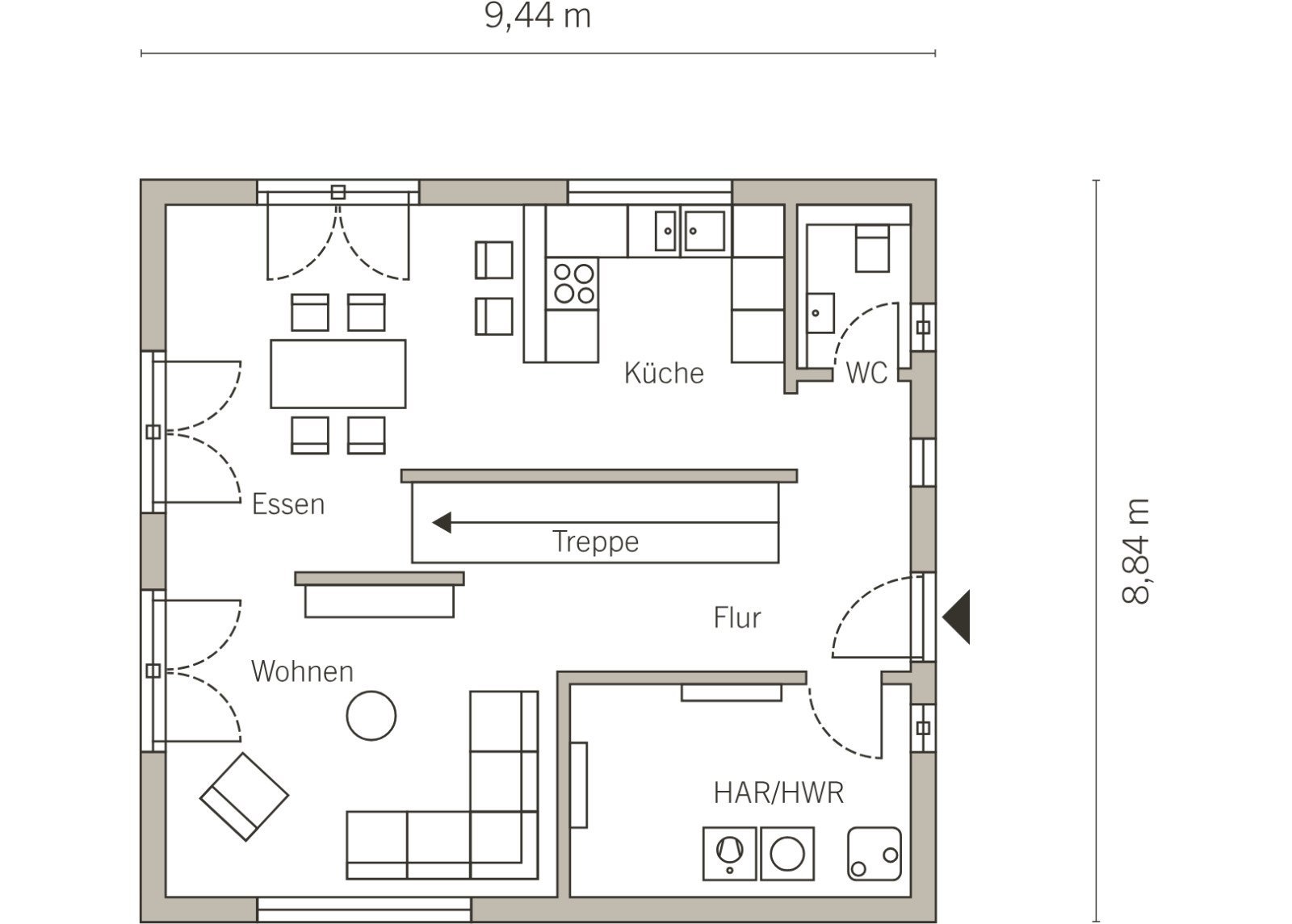(M)EINFAMILIENHAUS MIT OFFENER ARCHITEKTUR VON OKAL