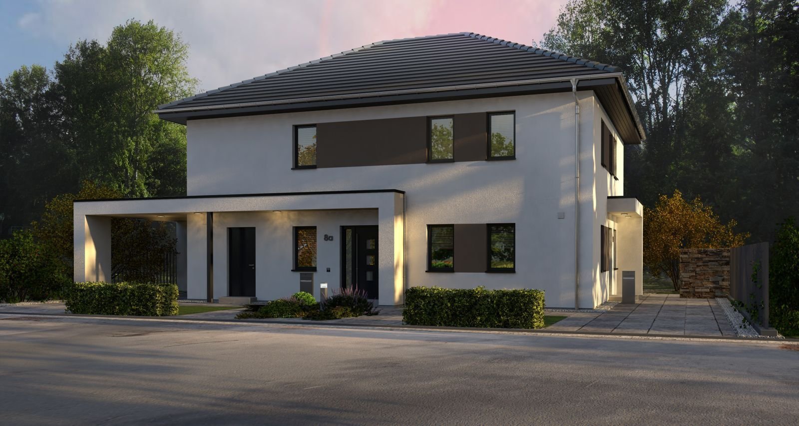 Zweifamilienhaus im großen Stil