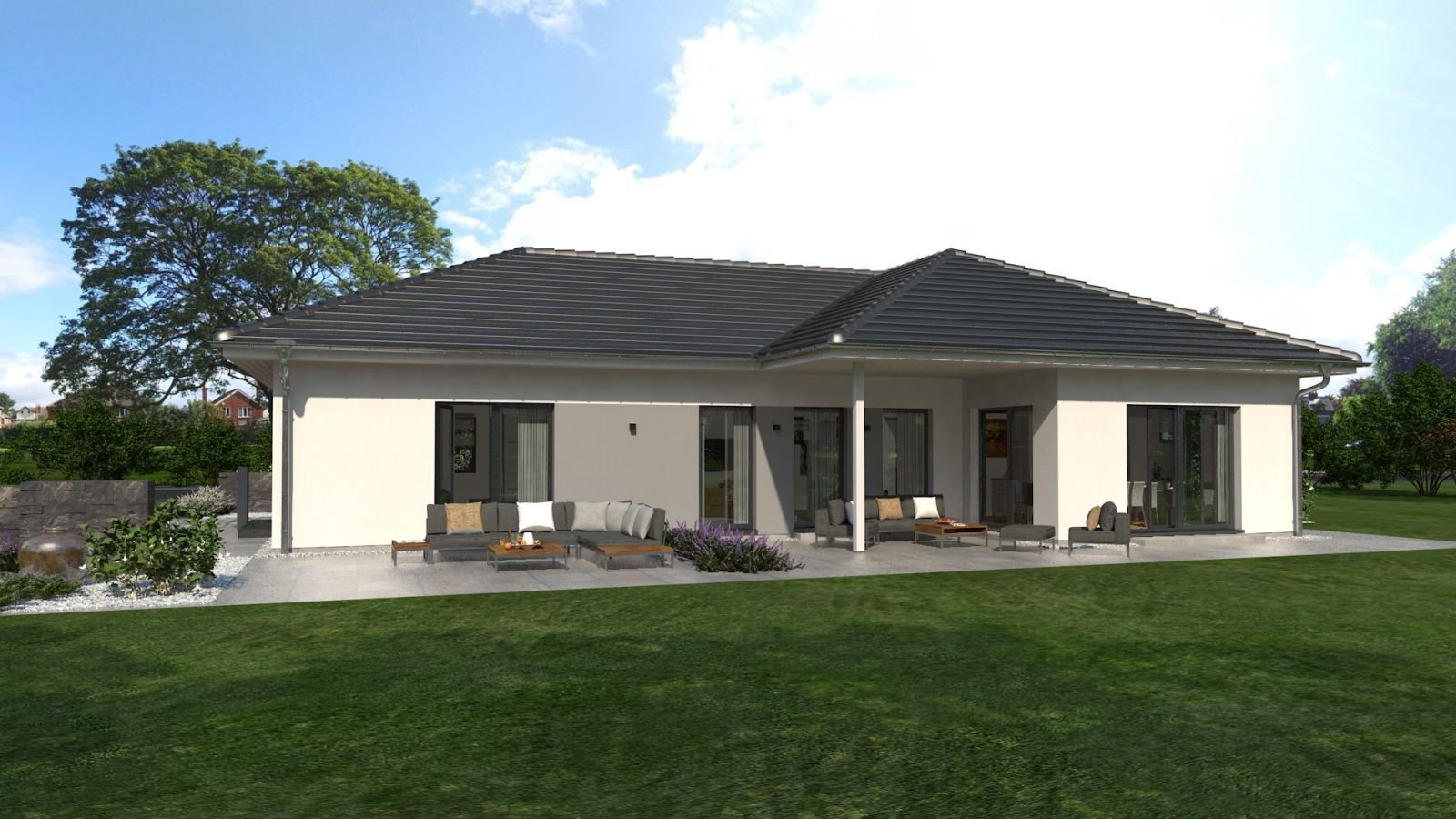 Ein Bungalow für 2 Familien! Haus und Grundstück bereits kalkuliert!