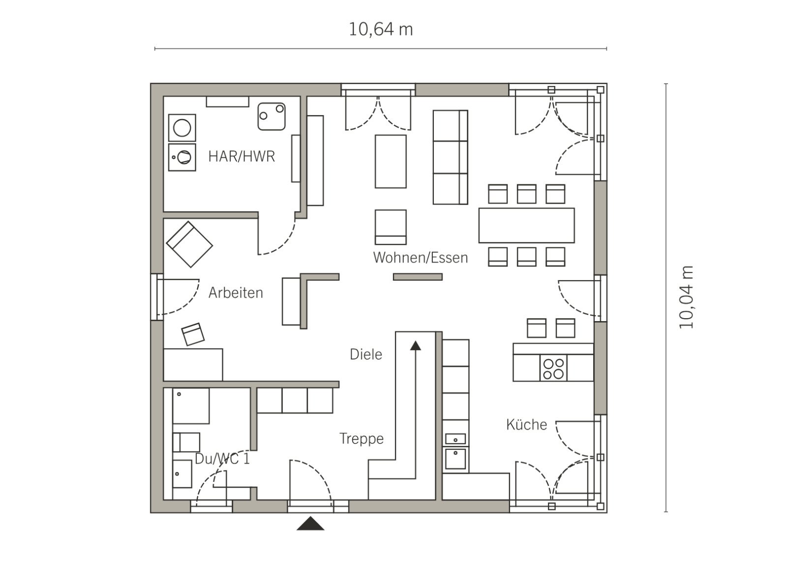 Ihr neues Zuhause in greifbarer Nähe!  Dieses Hausangebot beinhaltet bereits das passende Grundstück!