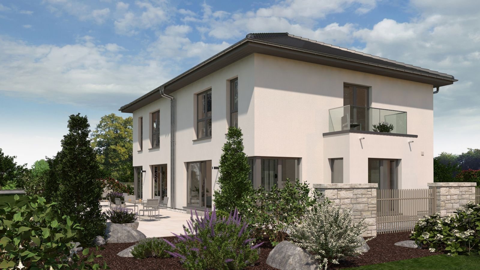 Zweifamilienhaus im großen Stil