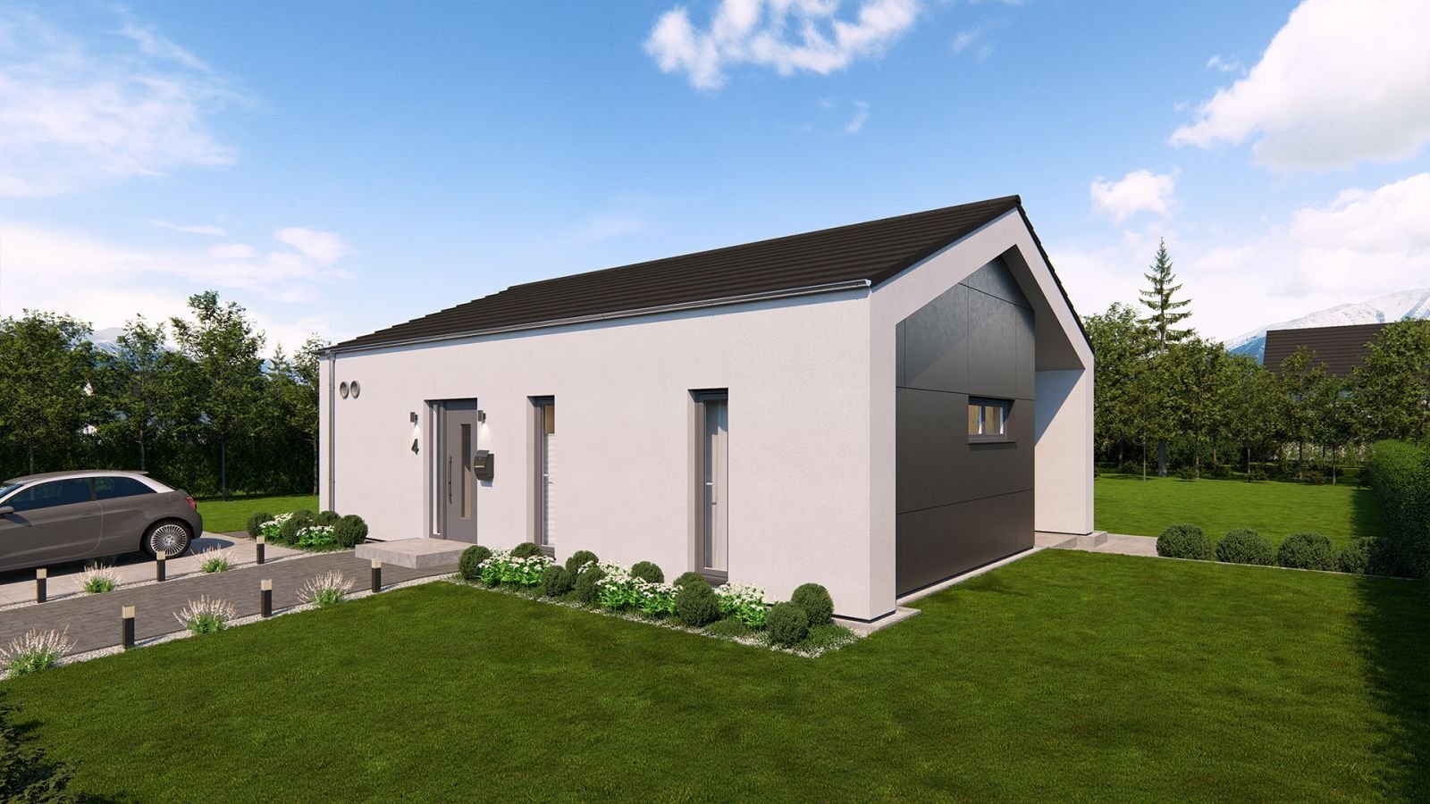 Mieten werden teurer! Anstatt Wohnung ein schönen Bungalow. Hier die Infos anfordern. 