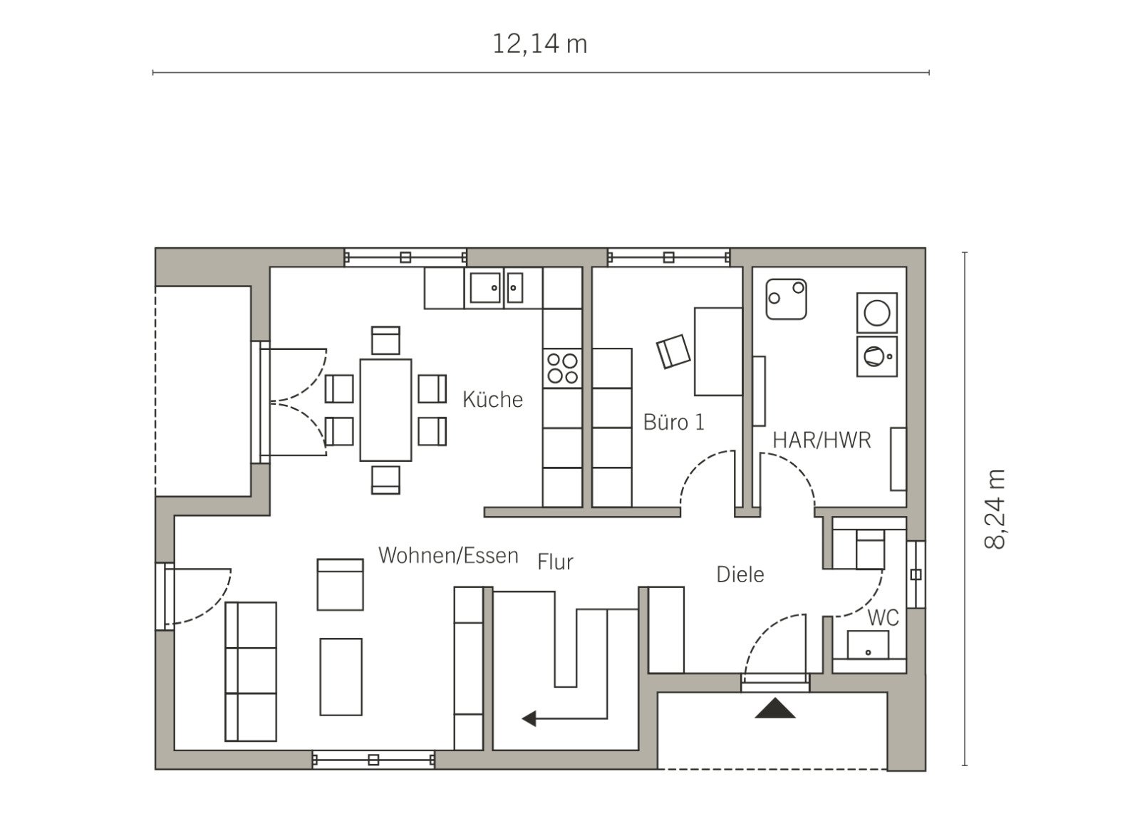 Vom Wunsch zum Wohntraum – schneller als gedacht! Haus und Grundstück bereits kalkuliert!