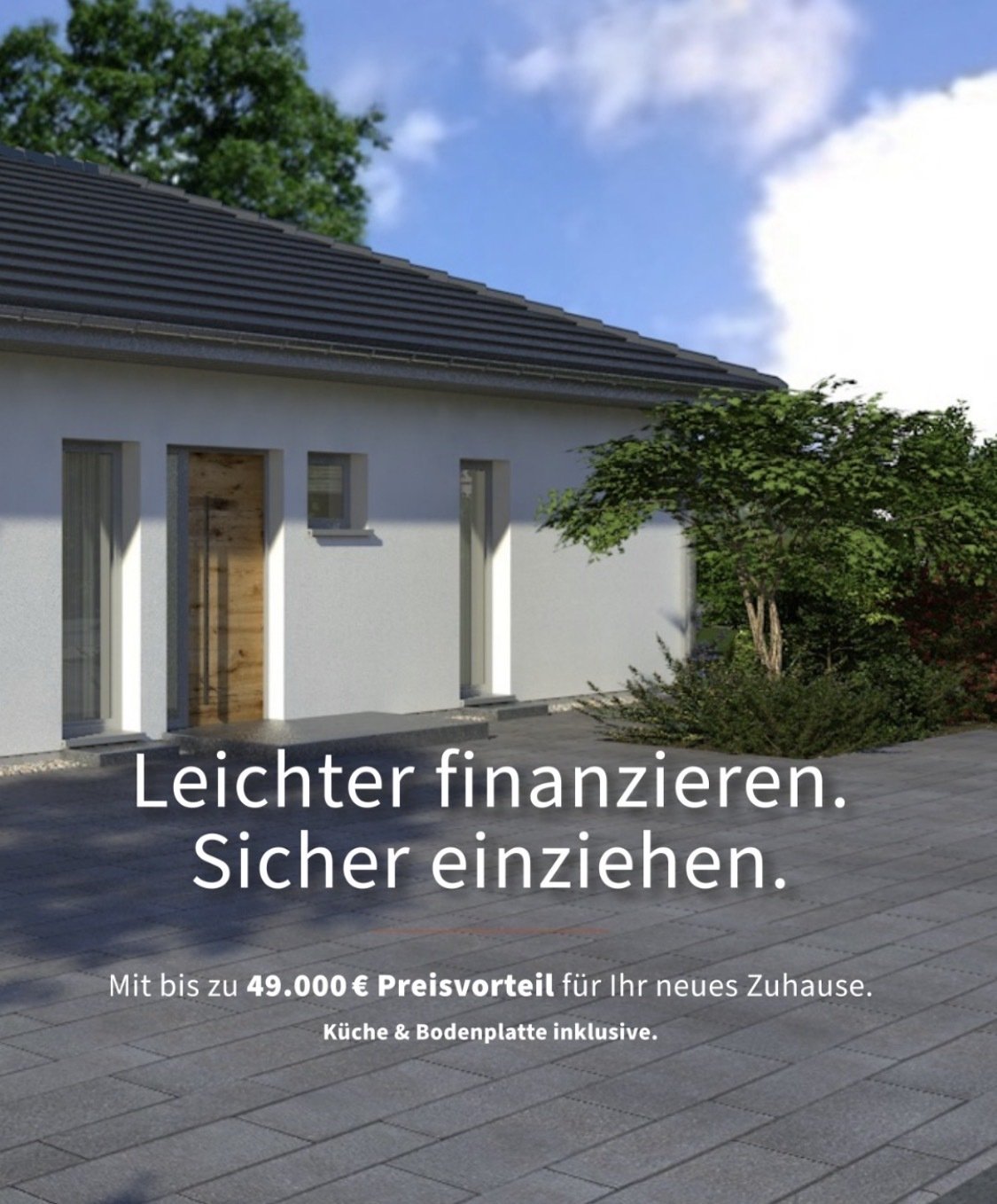 SCHENKEN SIE IHRER ZUKUNFT EIN NEUES ZUHAUSE