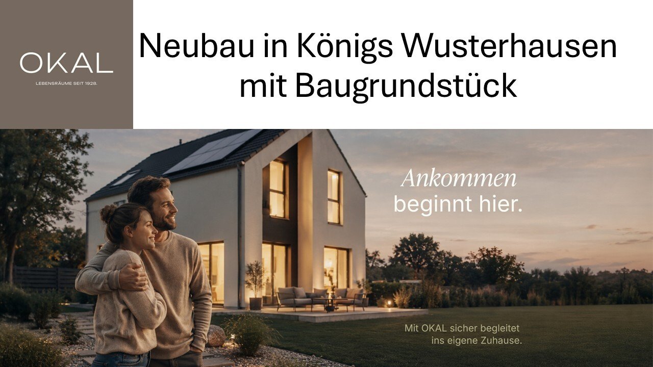Dein Traum vom Eigenheim? Neubau-Einfamilienhaus in Seenähe inkl. Baugrundstück