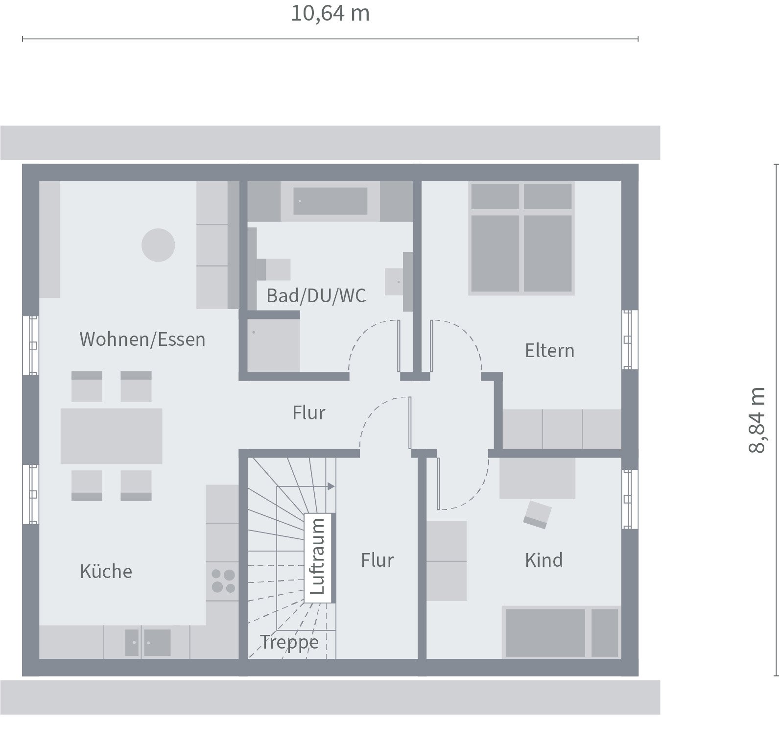 AKTION !!!  2-Familienhaus ! Nur 288.800,-€ je Familie/Wohnung/Grundstücksanteil !