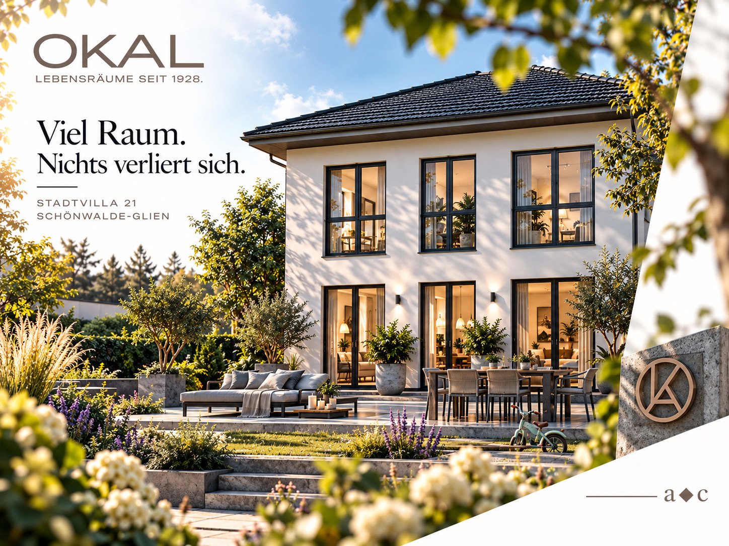 Fast gleich viel Platz. Ganz anders verteilt.