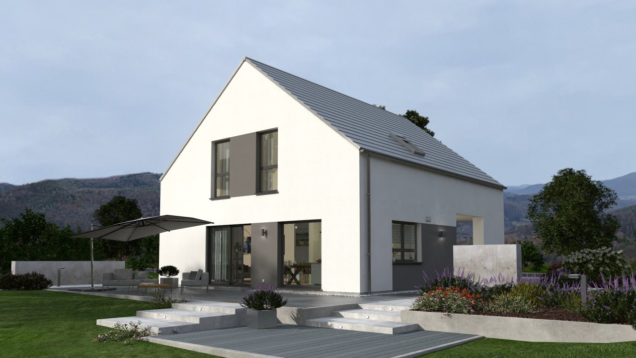 Haus = gepaart mit Wohnkomfort, Platz und Liebe ! Preis inklusive Grundstück !