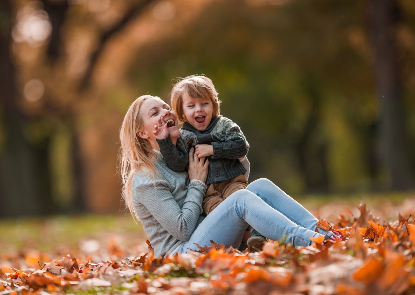 Mama mit Kind